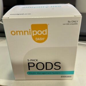 Omni pod dash unopened unused exp 9/25 damaged box